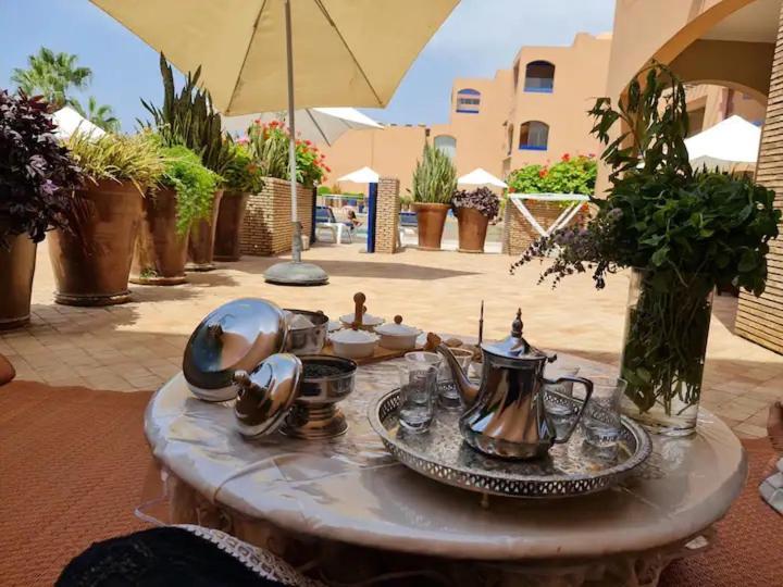 Paradis Plage Pieds Dans L'Eau - Superbe Appartement & Jaccuzi Agadir Eksteriør billede